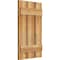 Ekena Millwork Spaced Board-n-Batten Shutters, Rough Sawn Western Red Cedar, 17 1/8W x 29H, PR RBS06S17X029RWR - alternate 3